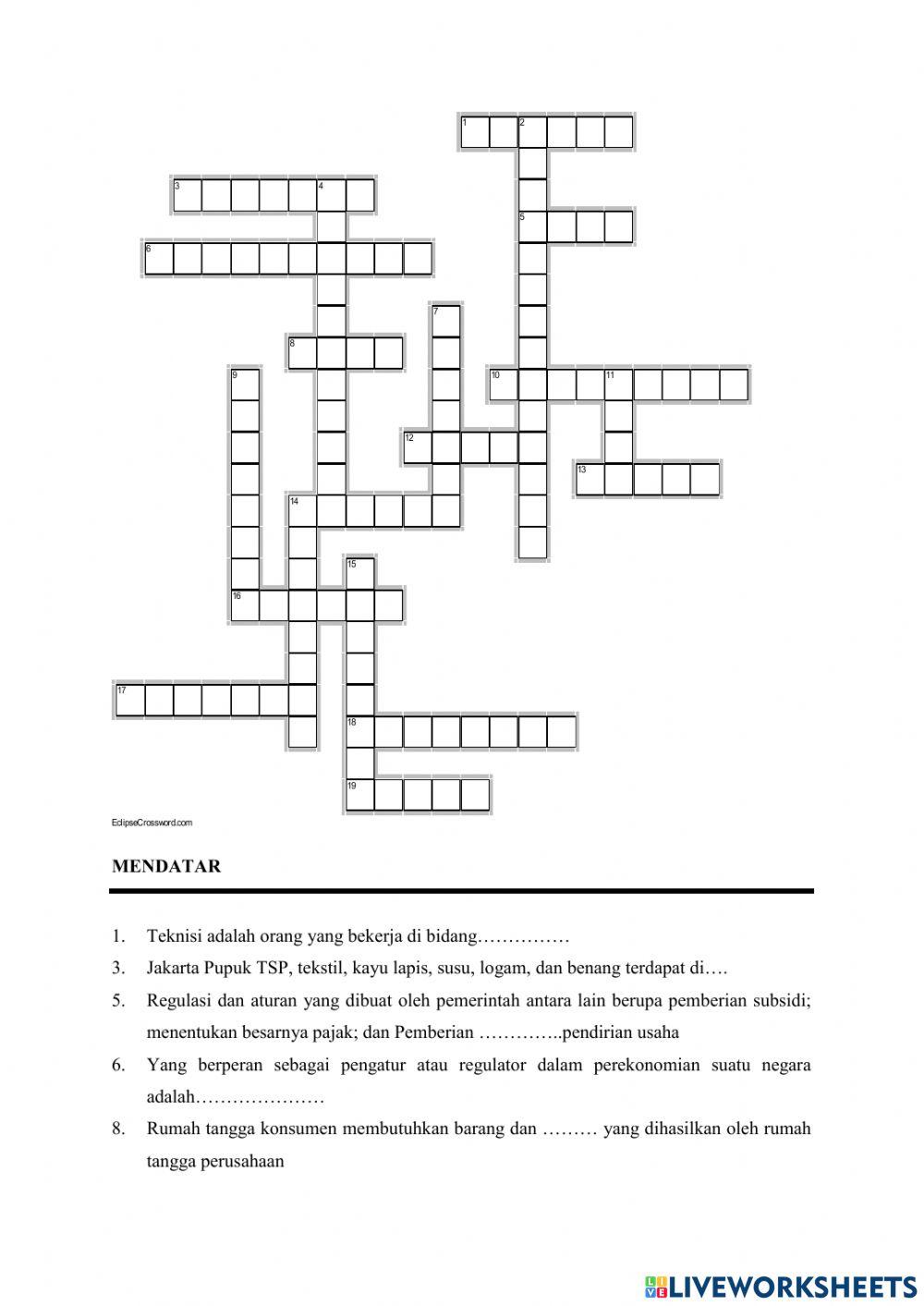 Crossword ips