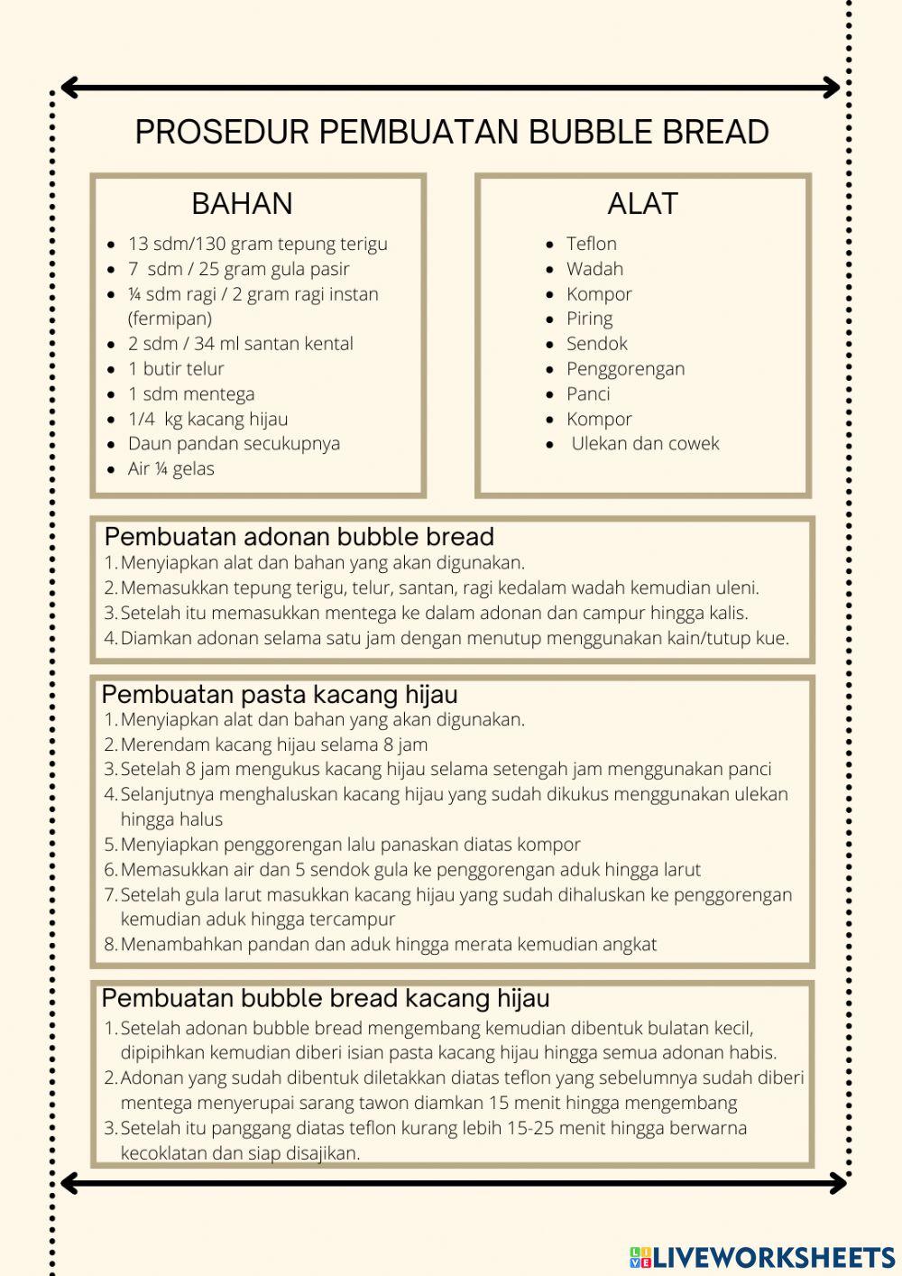 Lembar kerja peserta didik