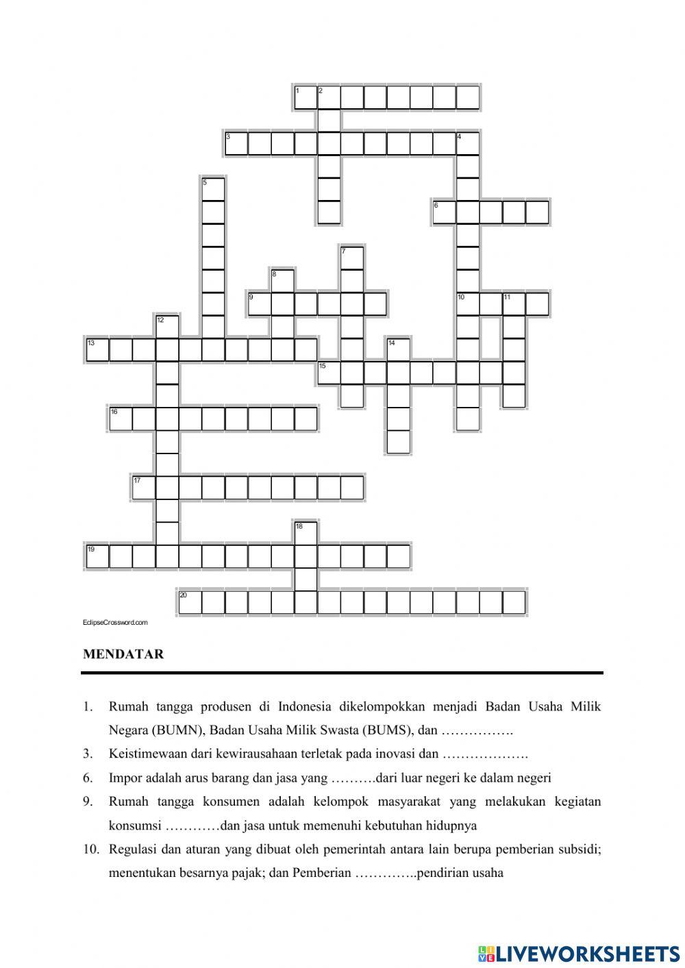 Crossword ips