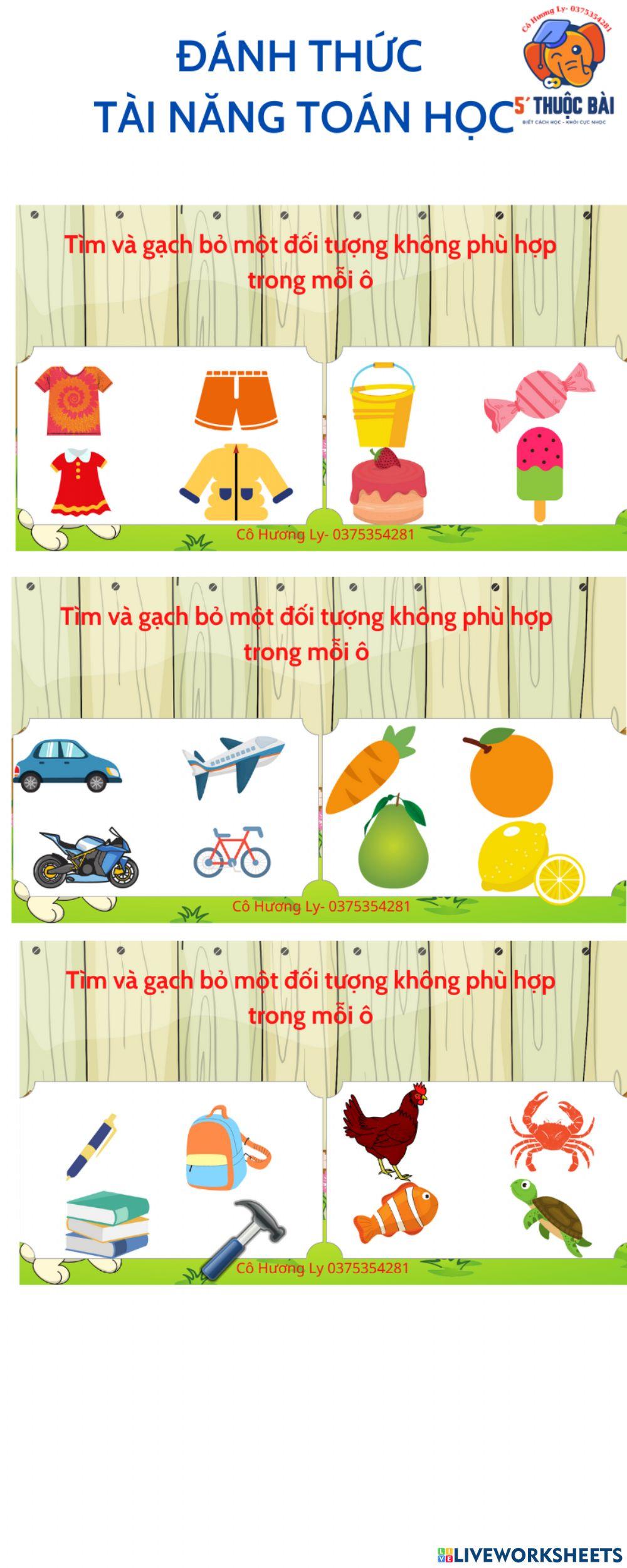 Toán tư duy mầm non