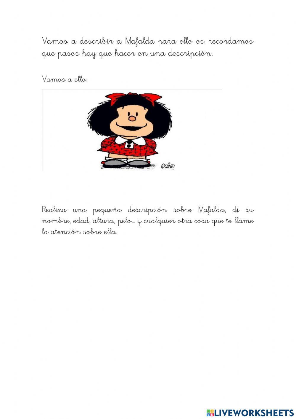 Mafalda online exercise