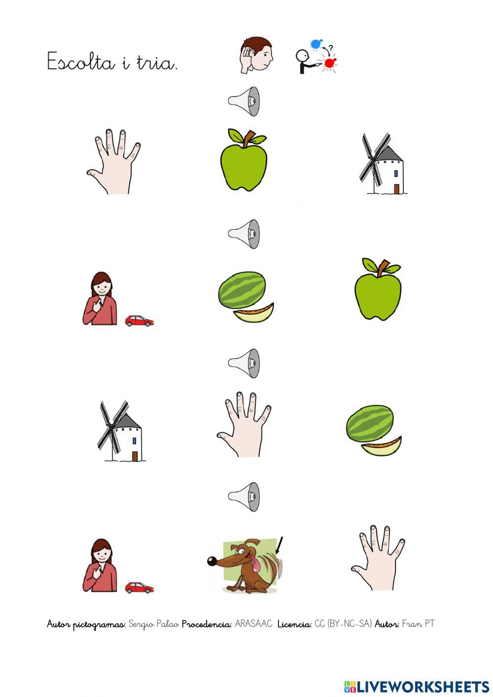 Llegir paraules amb m.