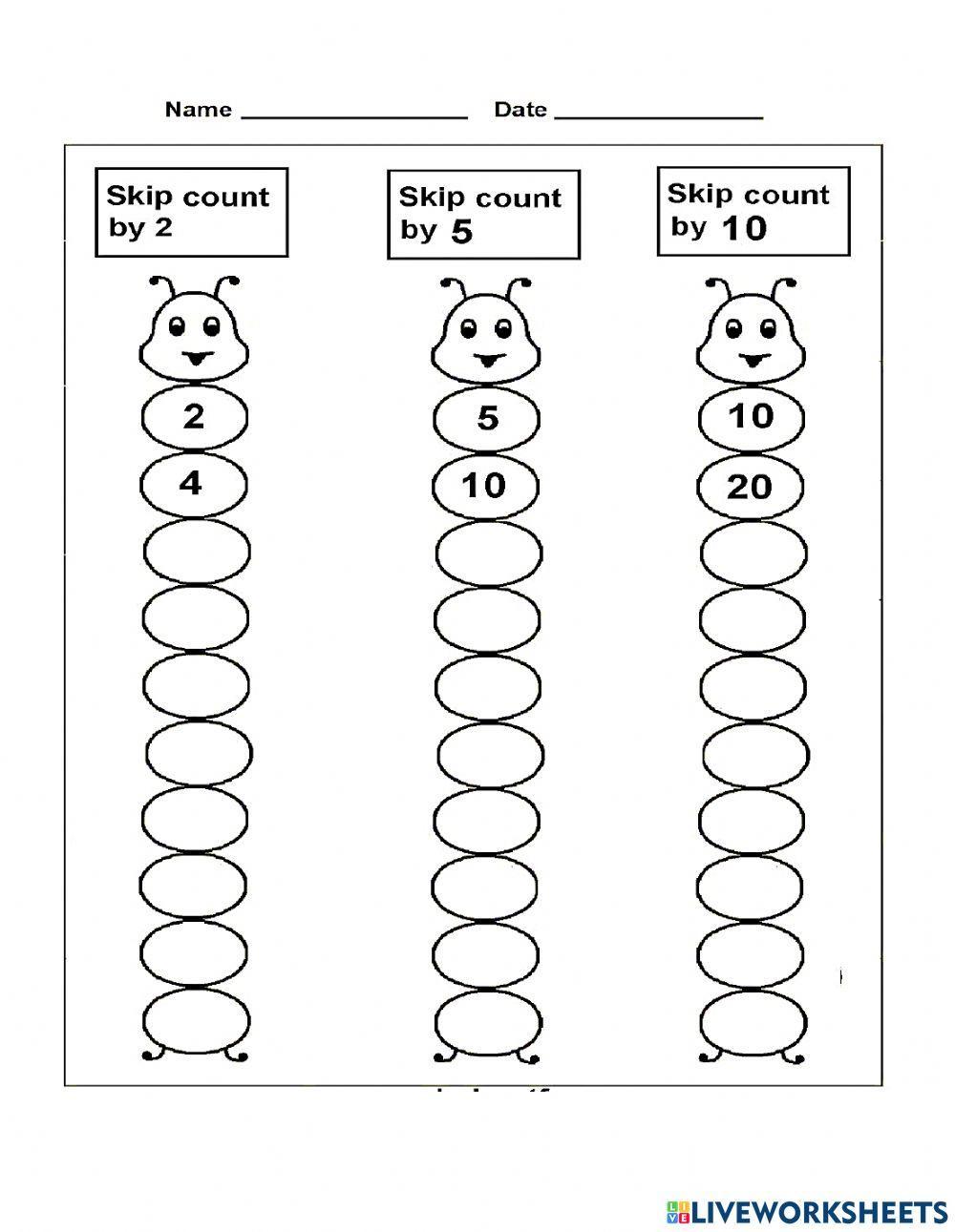 joy-skip-counting-1752327-liveworksheets