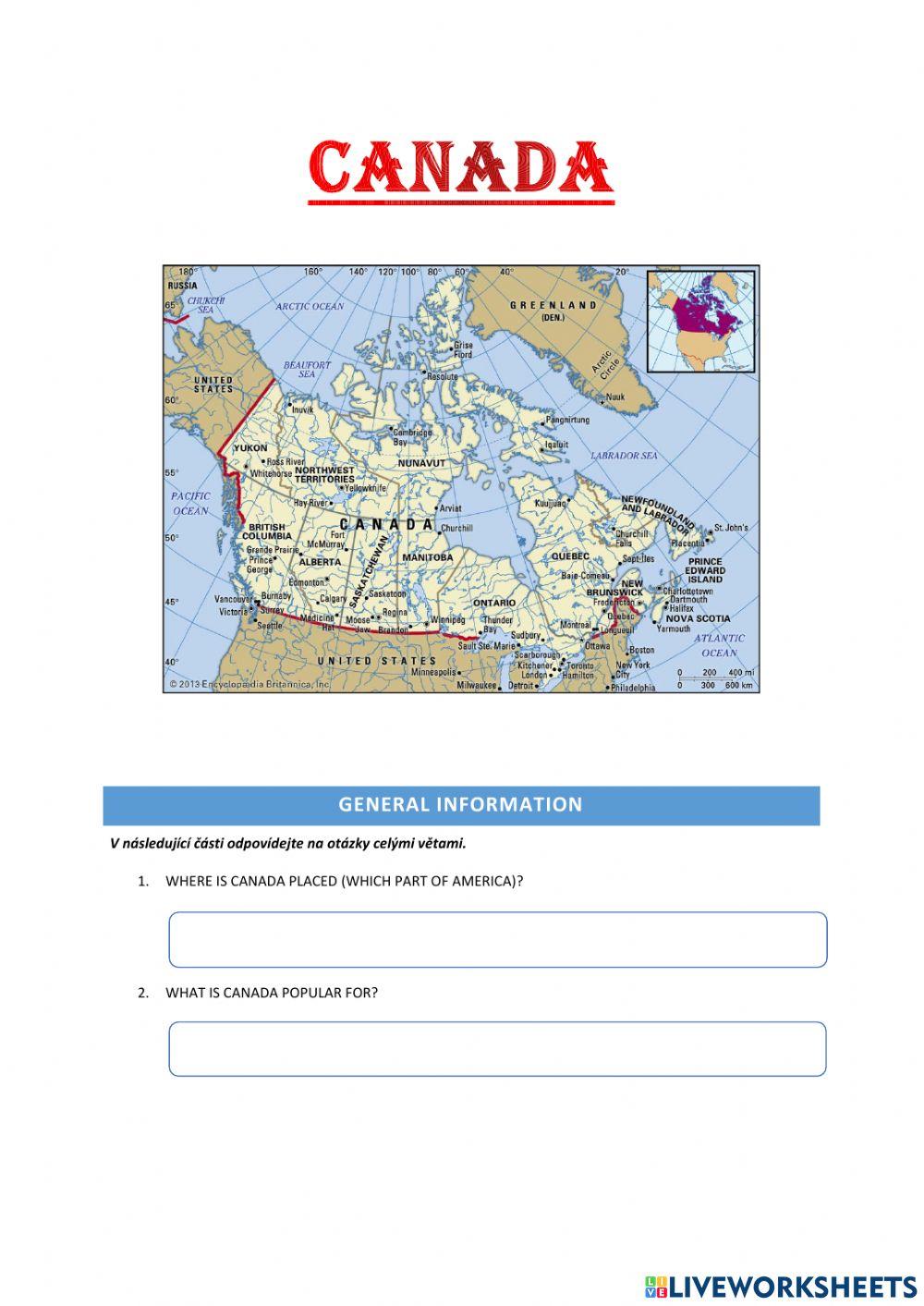 Maturitní otázka-Canada