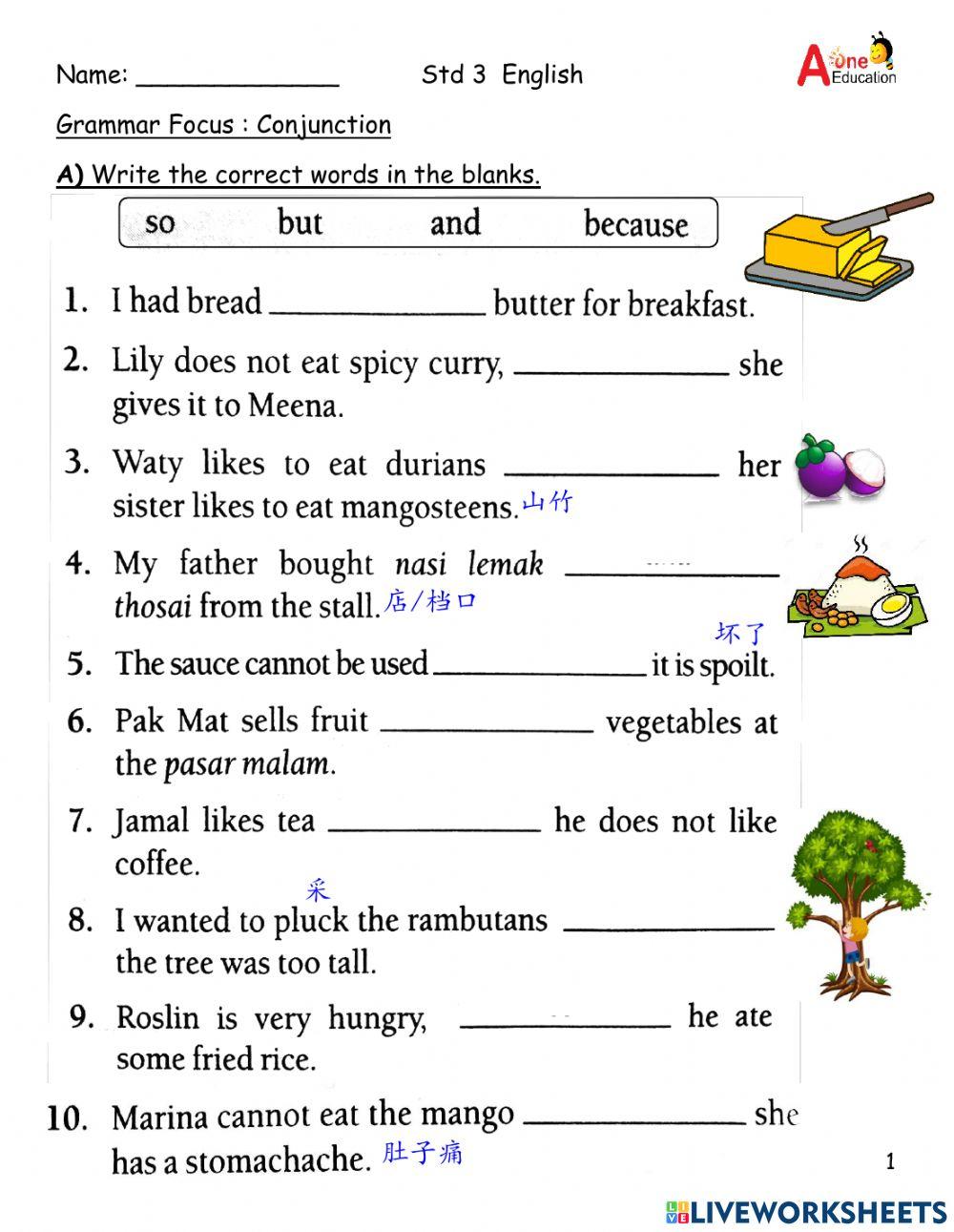 Std 3A & 3B ENG Jan 10 & 11