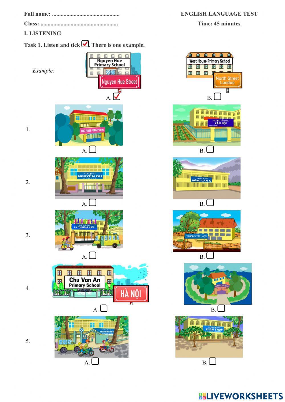 Đề thi HKT - TA 4- N01