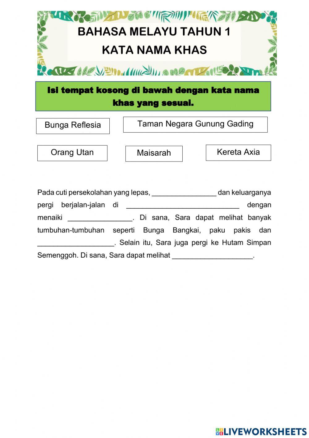 Flora dan Fauna di Borneo