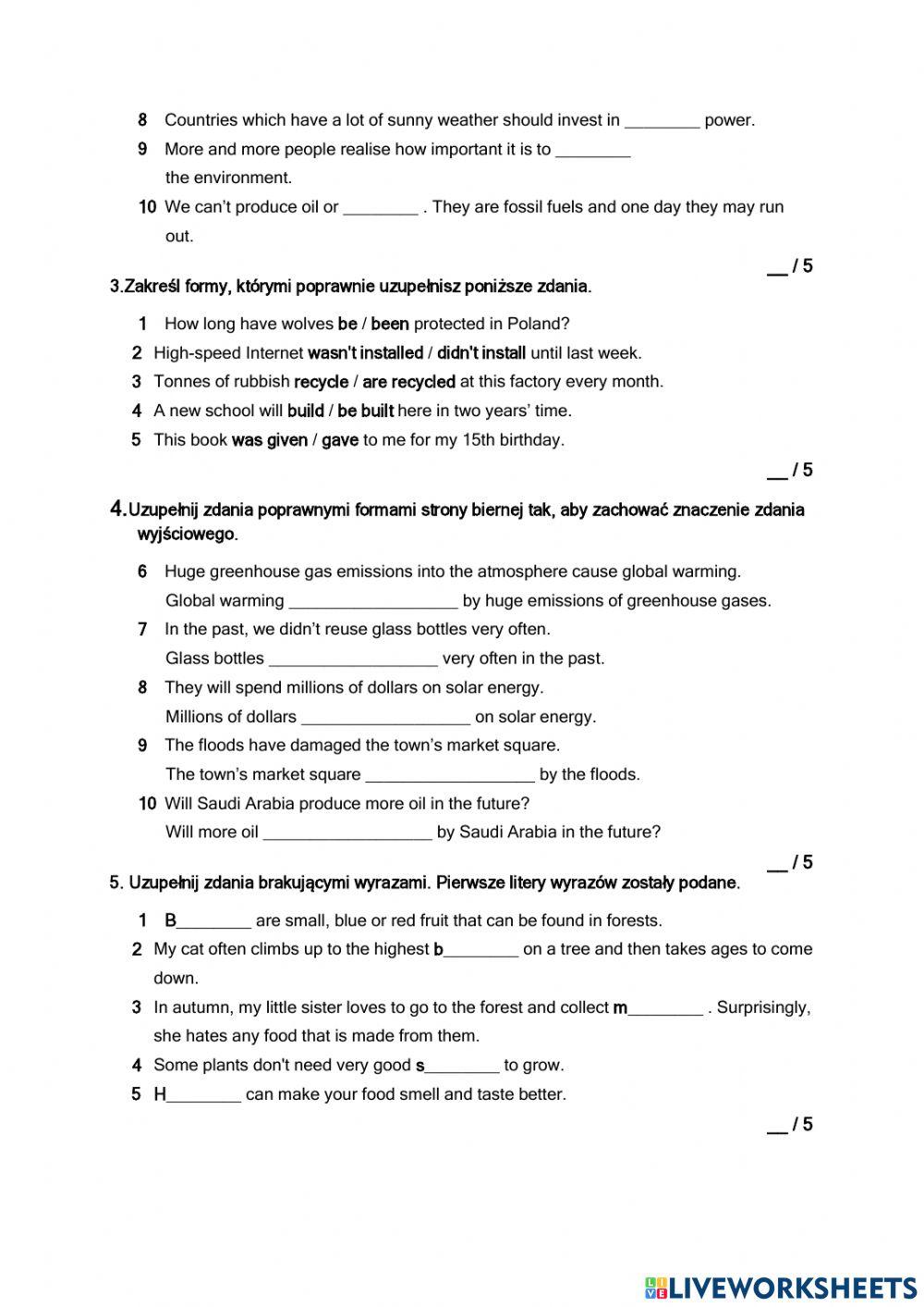 Brainy 8 unit 2 poprawa