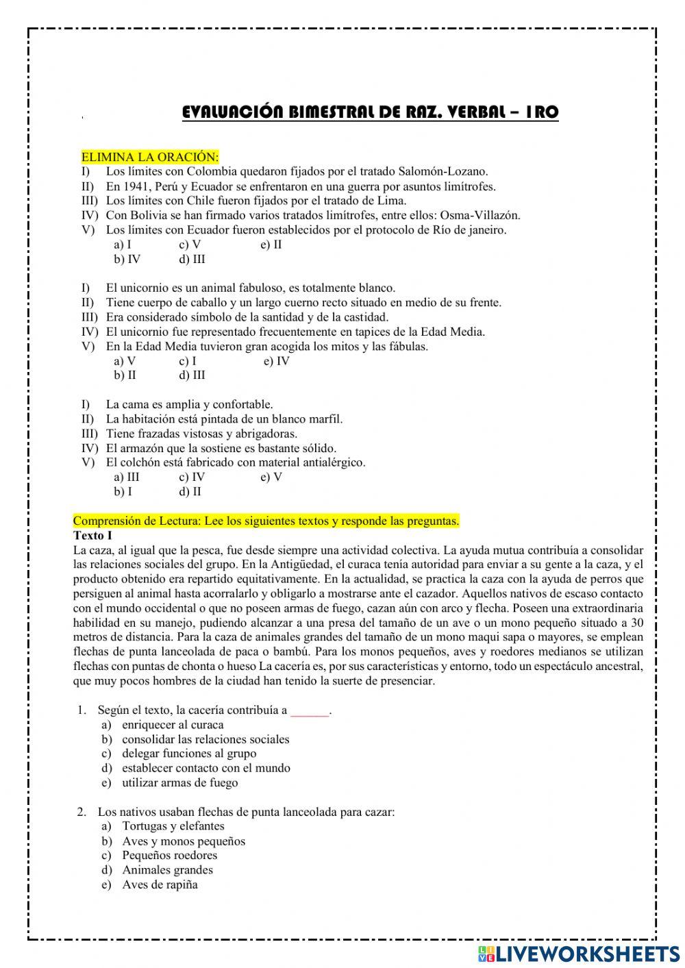 Eval.bimestral de 1ro