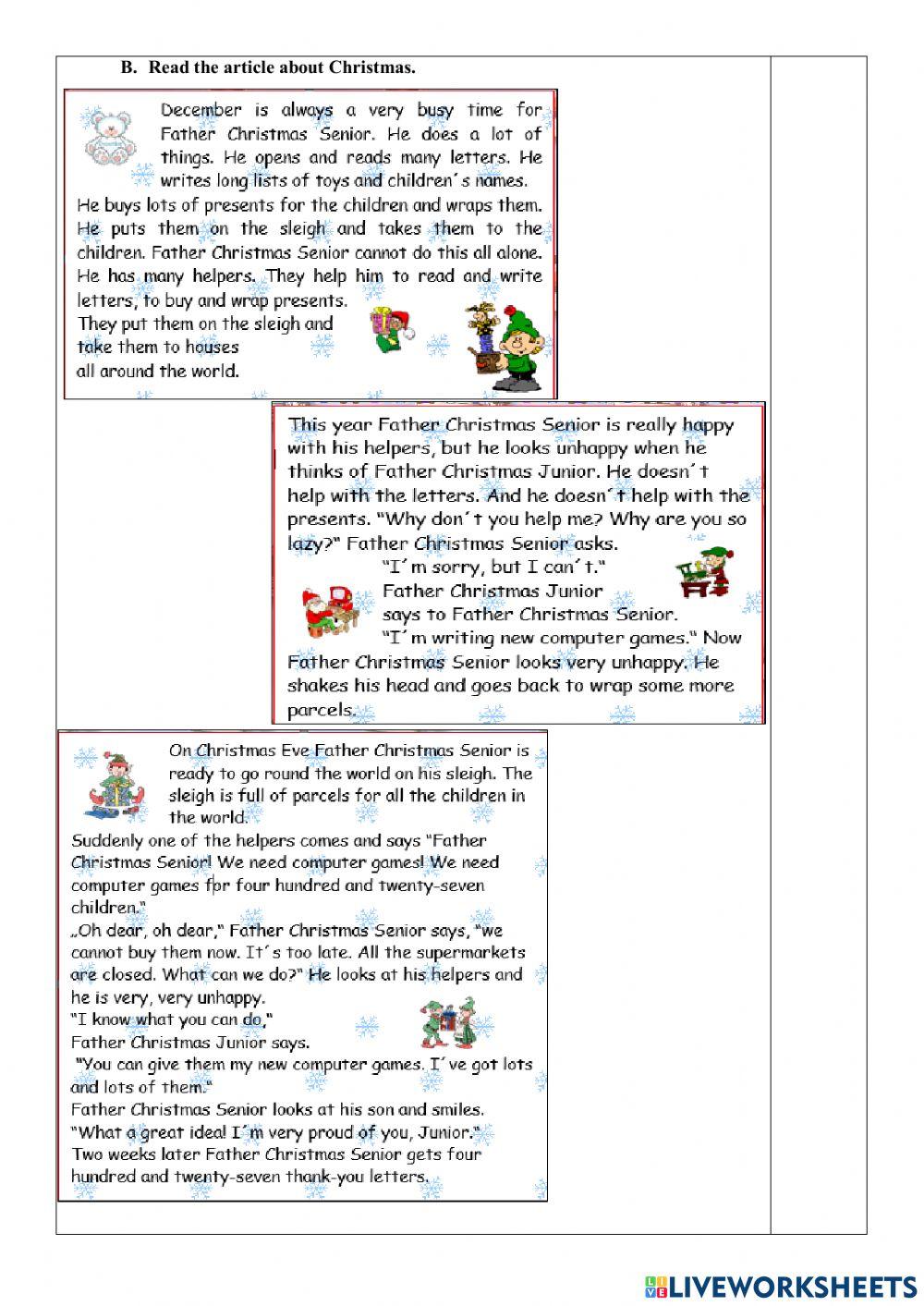 Ejercicios Online- Reinforcement-Reading, Writing and Listening-1st BGU