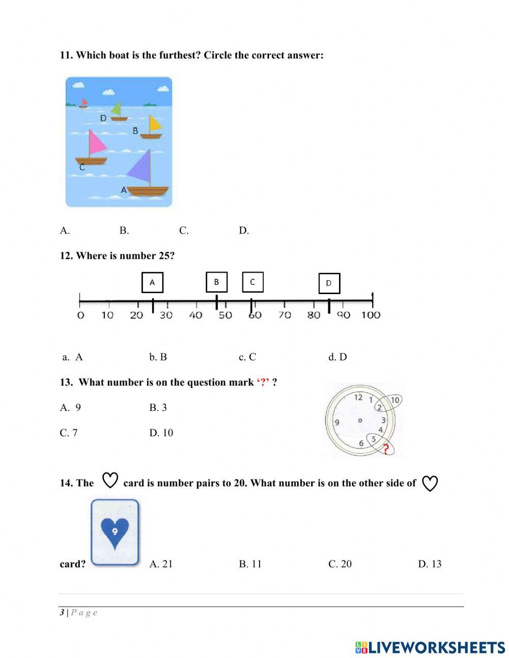 MATHS 2 - Semester I - FINAL TEST