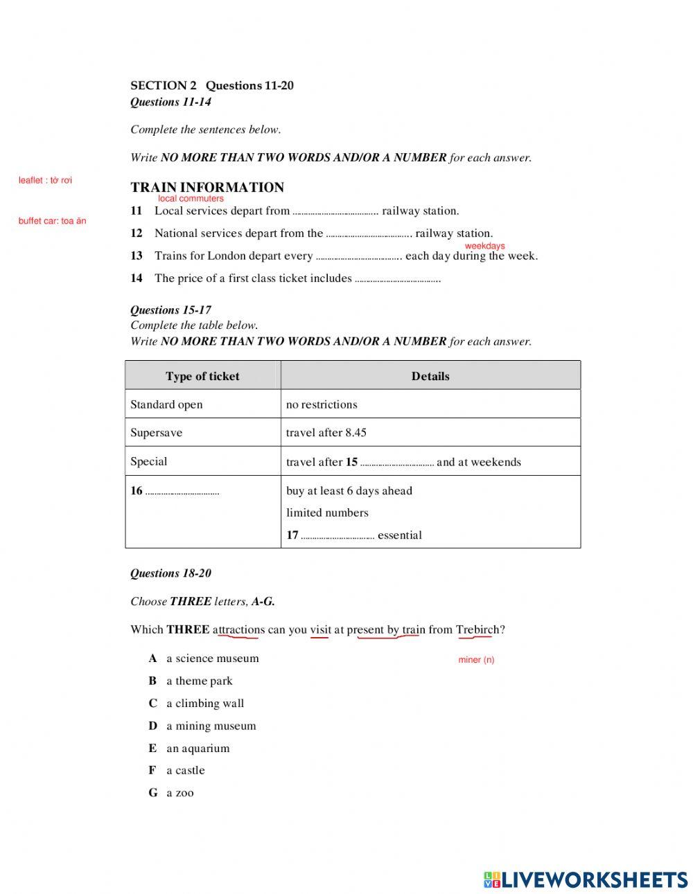 Bridge - Extra listening 33