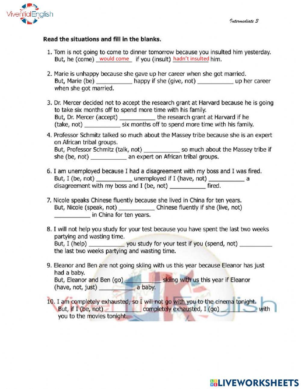 Int3 - mixed cOnditional