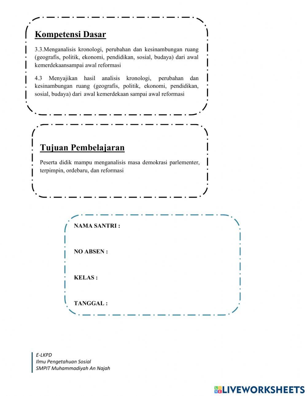 Pertemuan 3 Mas Demokrasi Parlementer dan Terpimpin