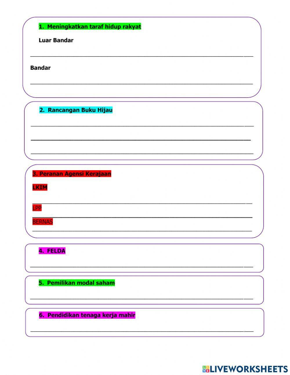 Sejarah ting 5 :bab 8 (membina kemakmuran negara