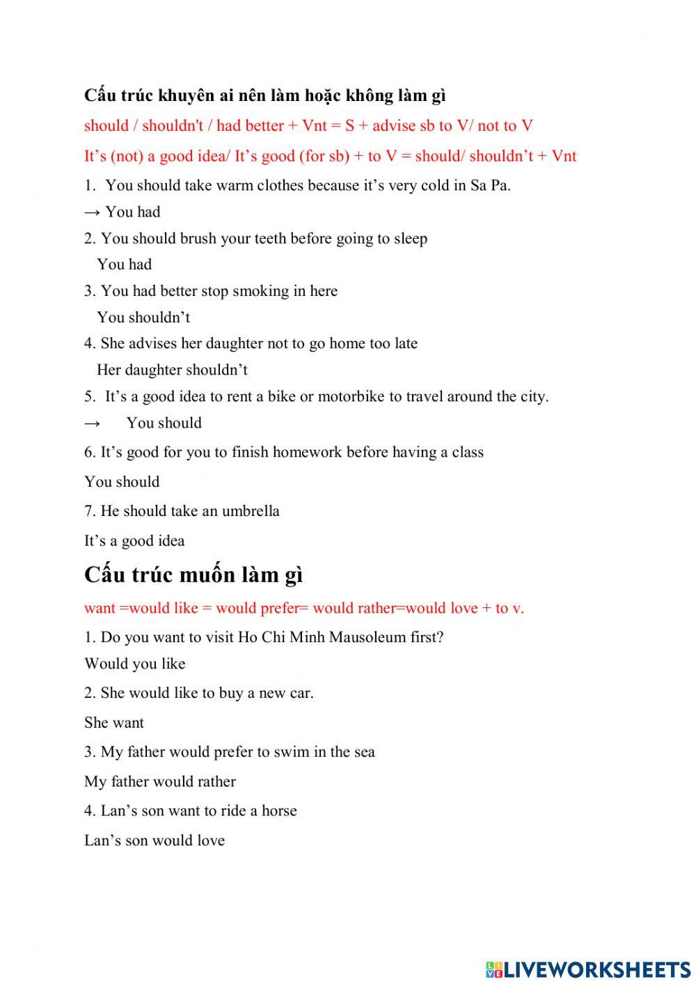 Rewrite u5,6 grade 6