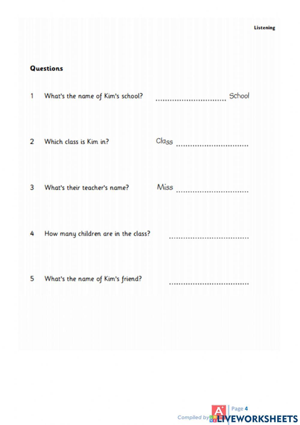 SM2-Unit 7-Listening Test