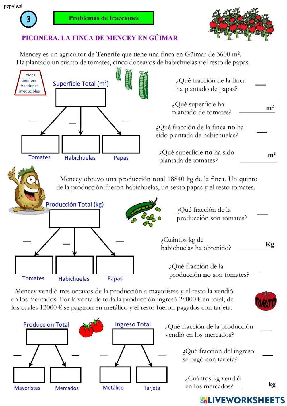 Fracciones Problemas (3)