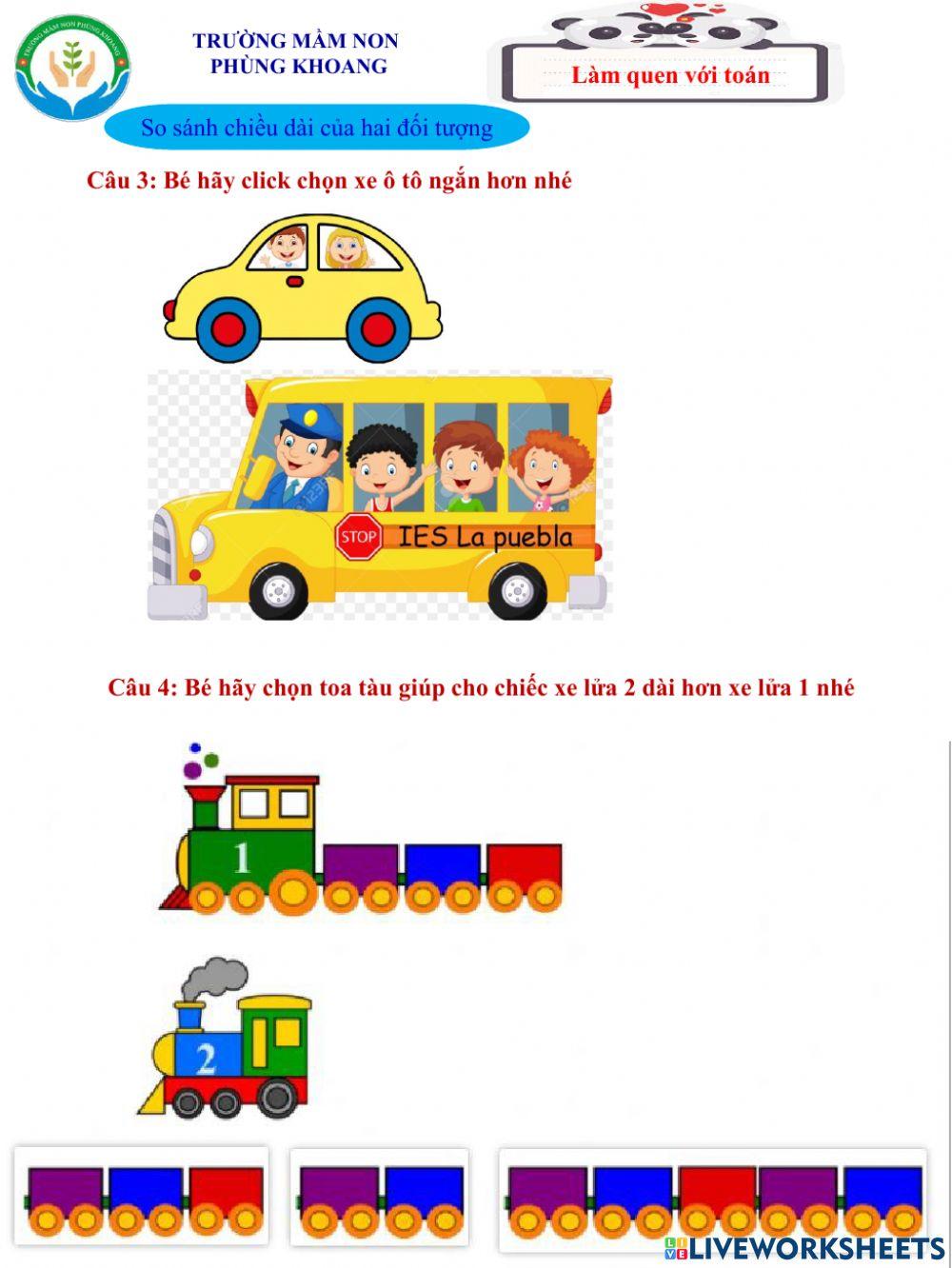 Làm quen với toán