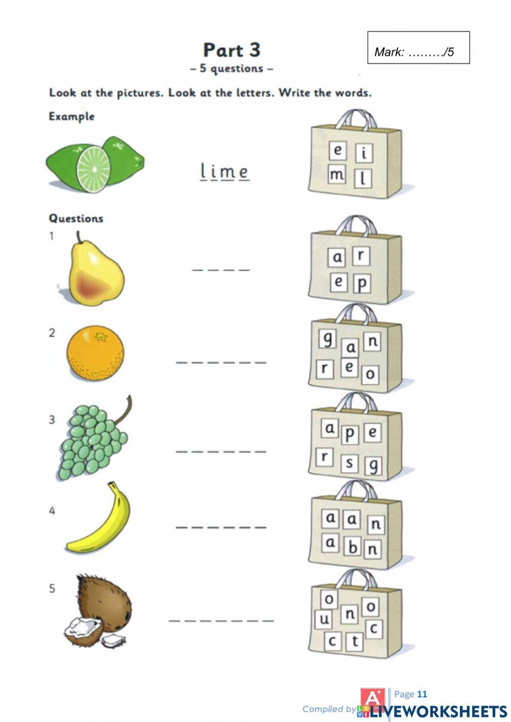 SM2-Unit 7-Reading and Writing Test
