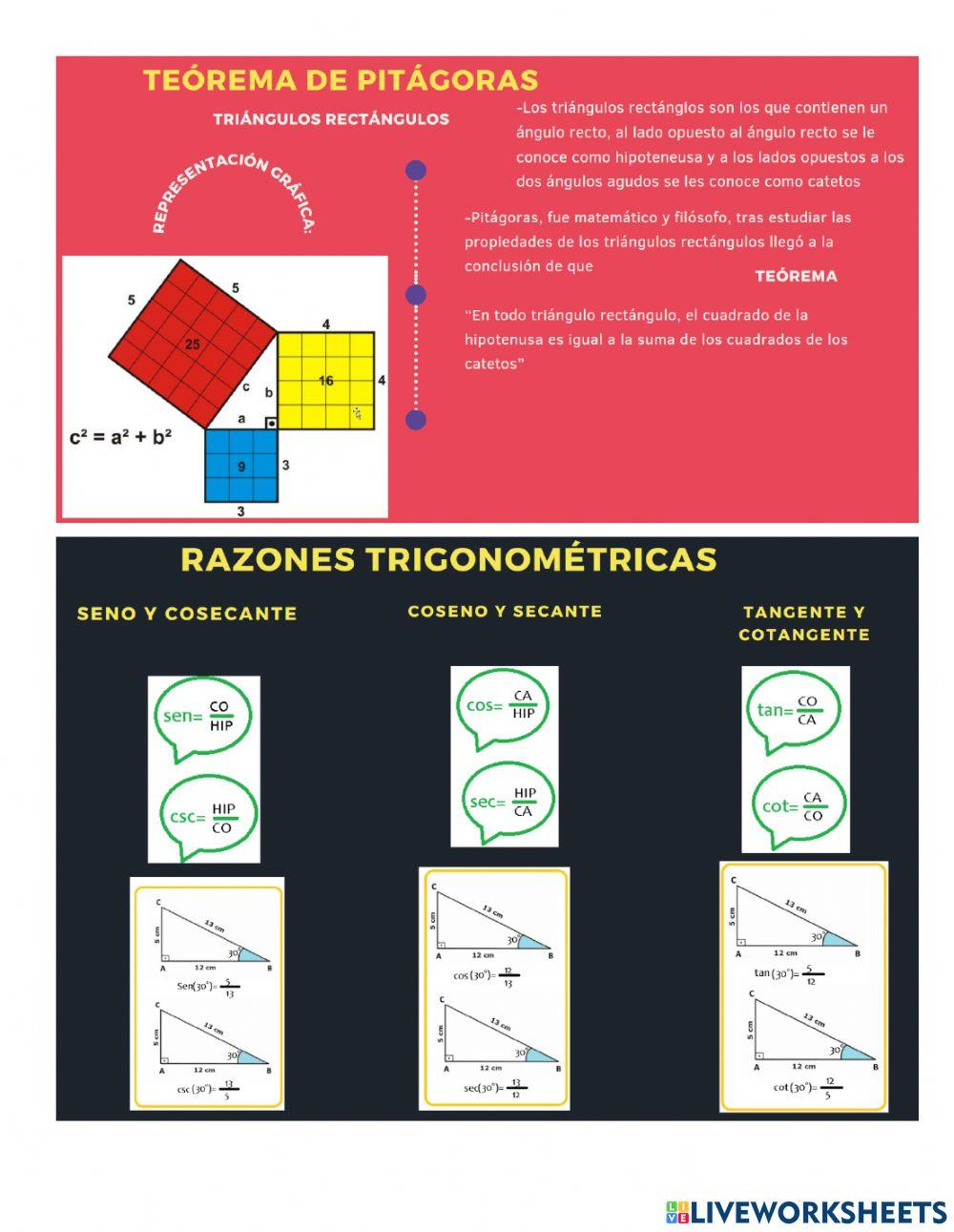 Ángulos, triángulos