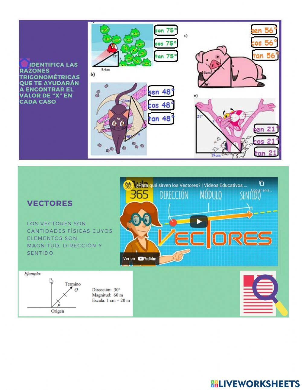 Ángulos, triángulos