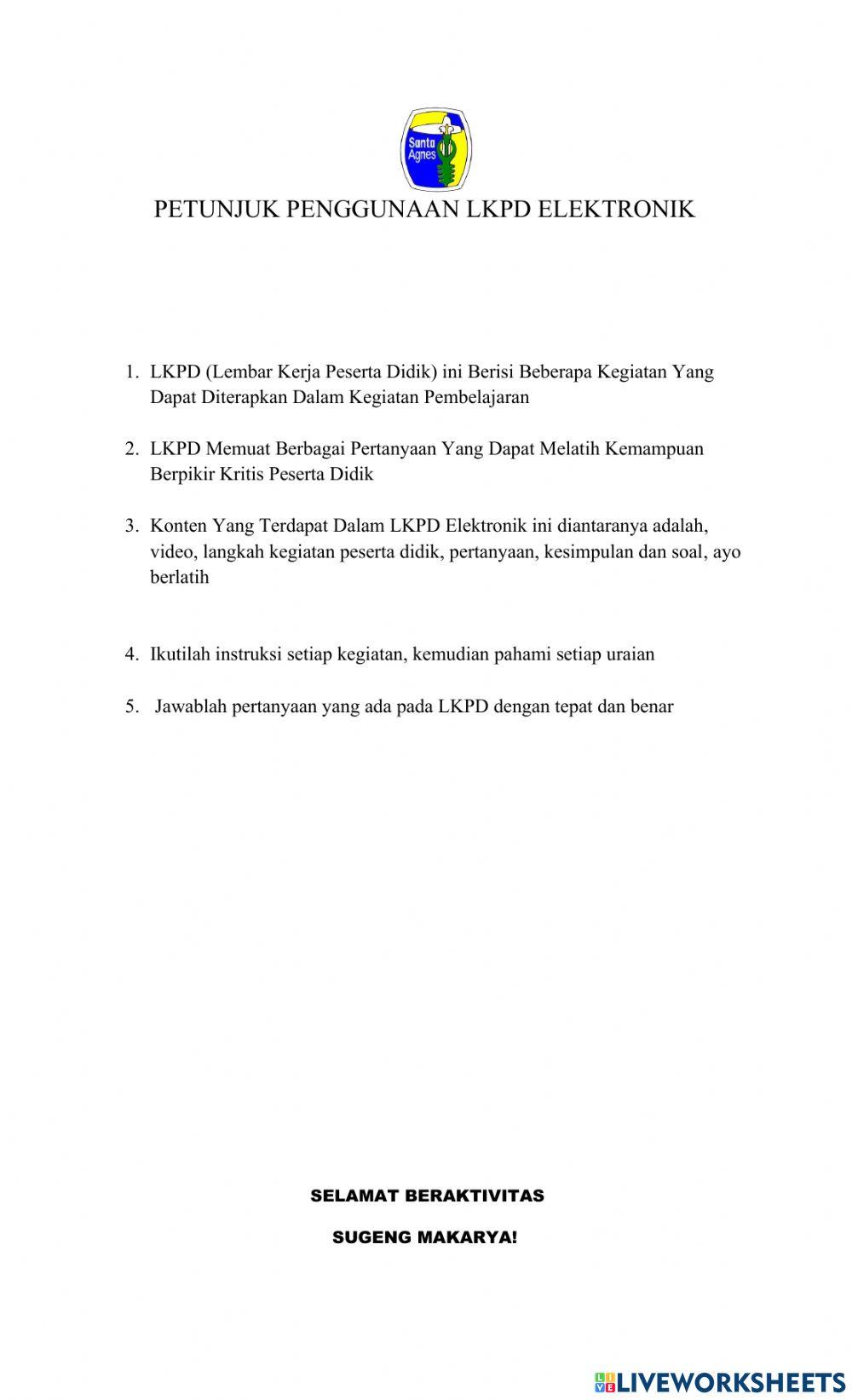 E-LKPD Musik Populer