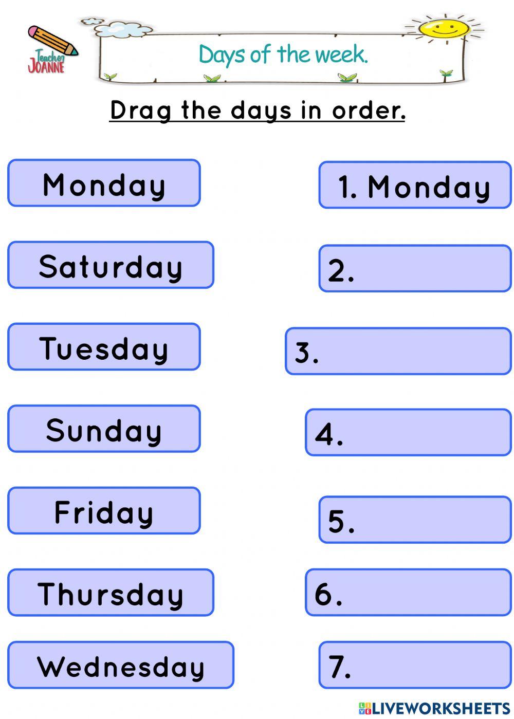 days-of-the-week-colours-of-the-day-worksheet-live-worksheets