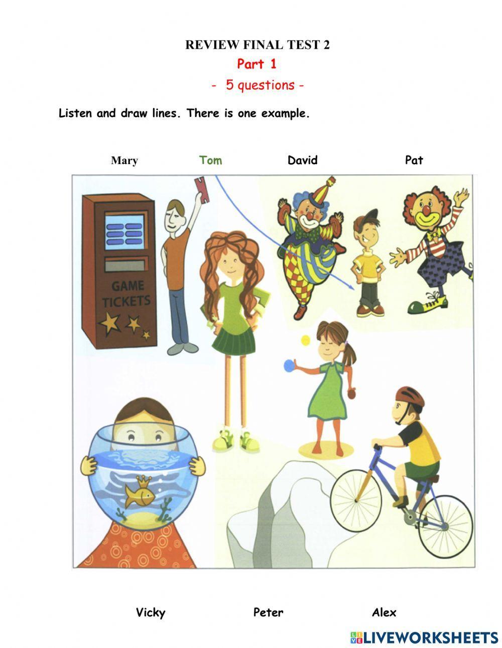 Listening Flyers Review 3