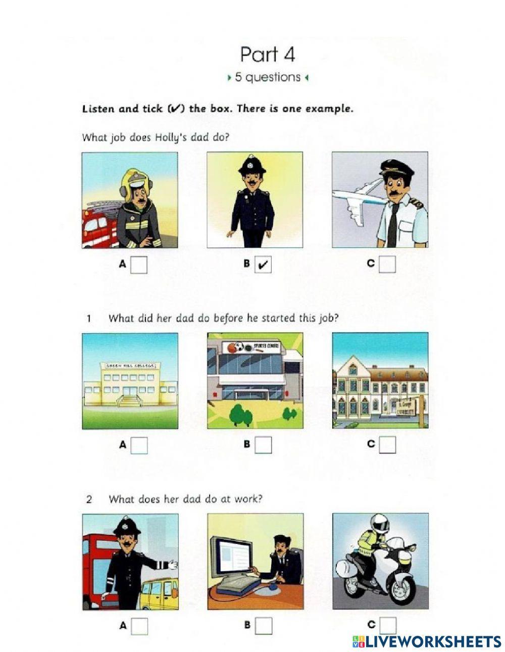 Listening Flyers Review 3