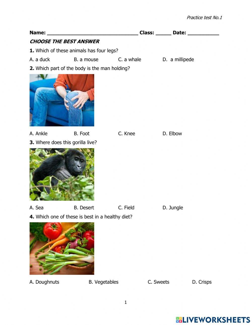 I STEM practice test 1