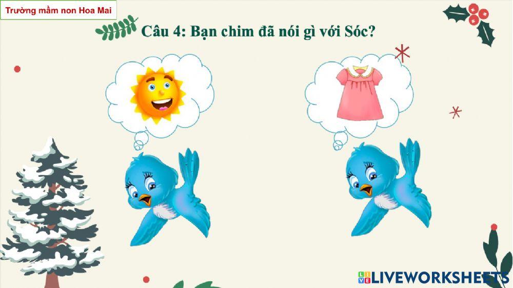 Truyện: Sóc nhỏ đón Noel