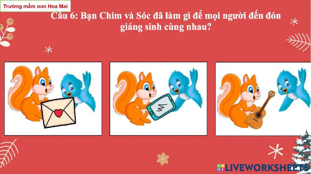 Truyện: Sóc nhỏ đón Noel