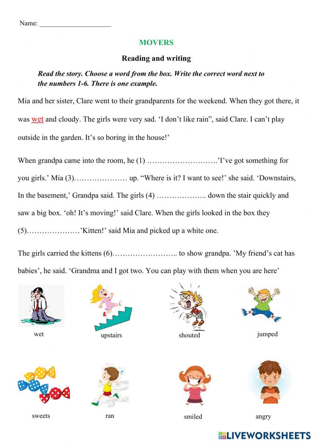 Movers R-W part 3 revision