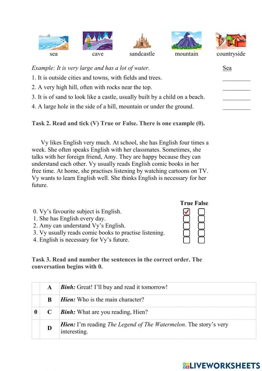 Term 1 test 1 grade 5