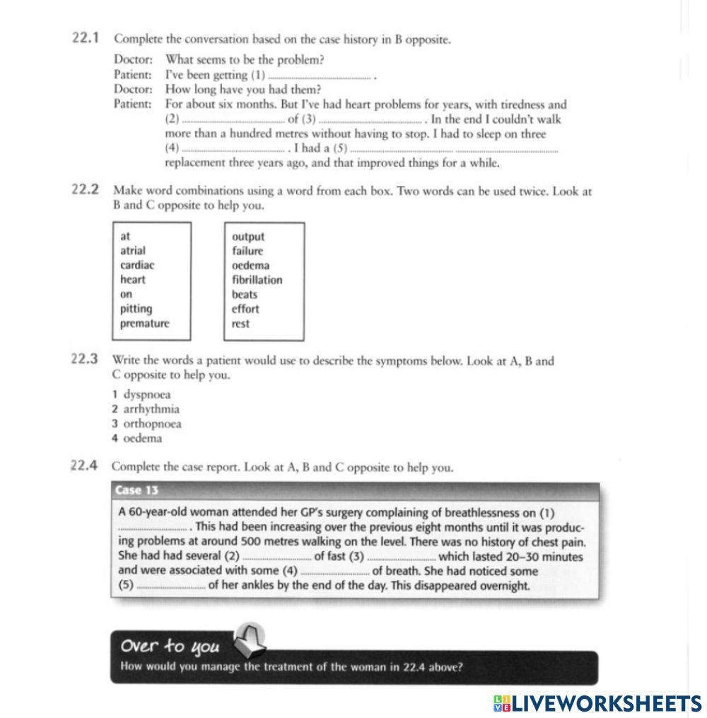 Heart and circulation