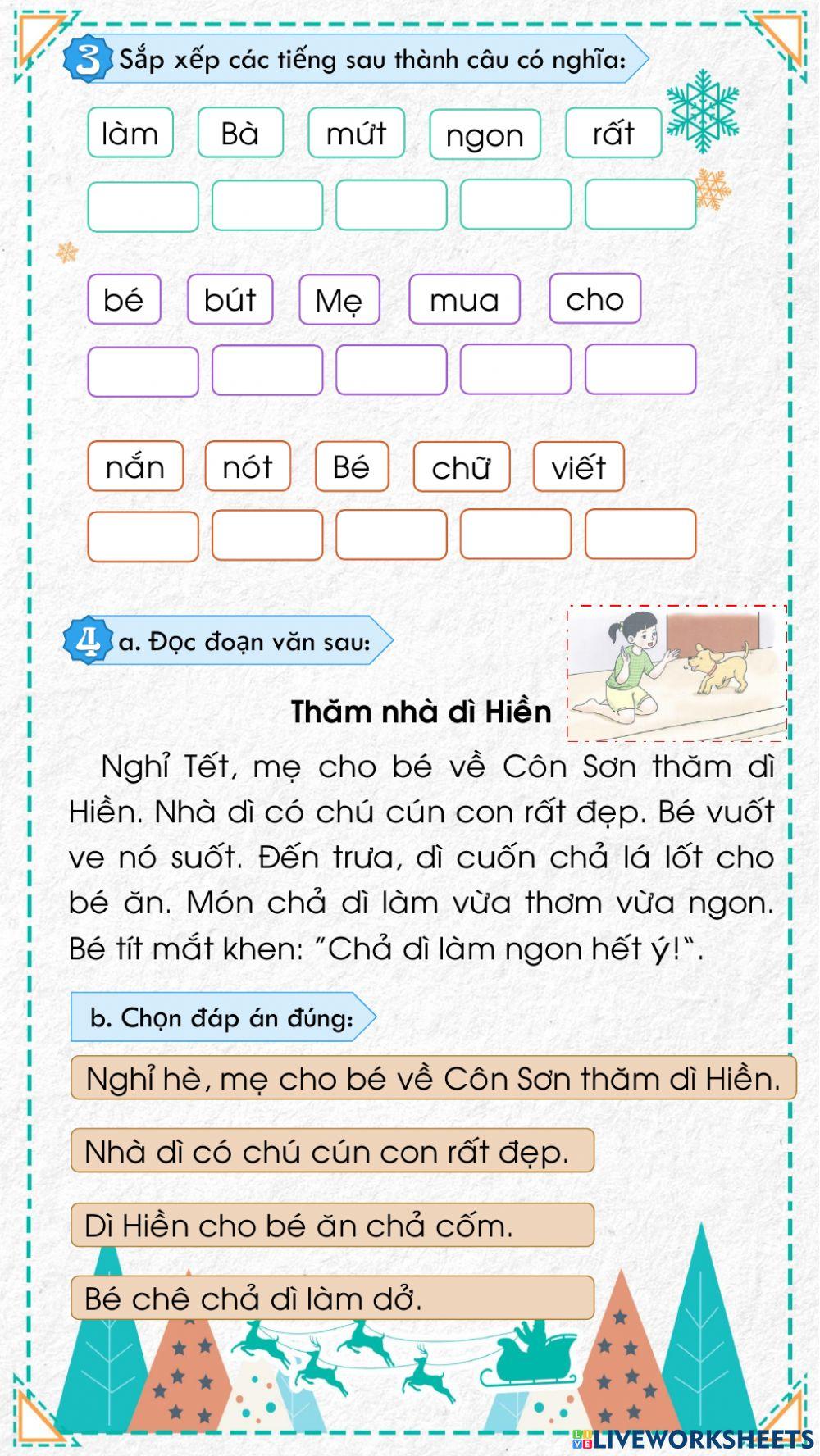 Phiếu ôn tập tuần 14