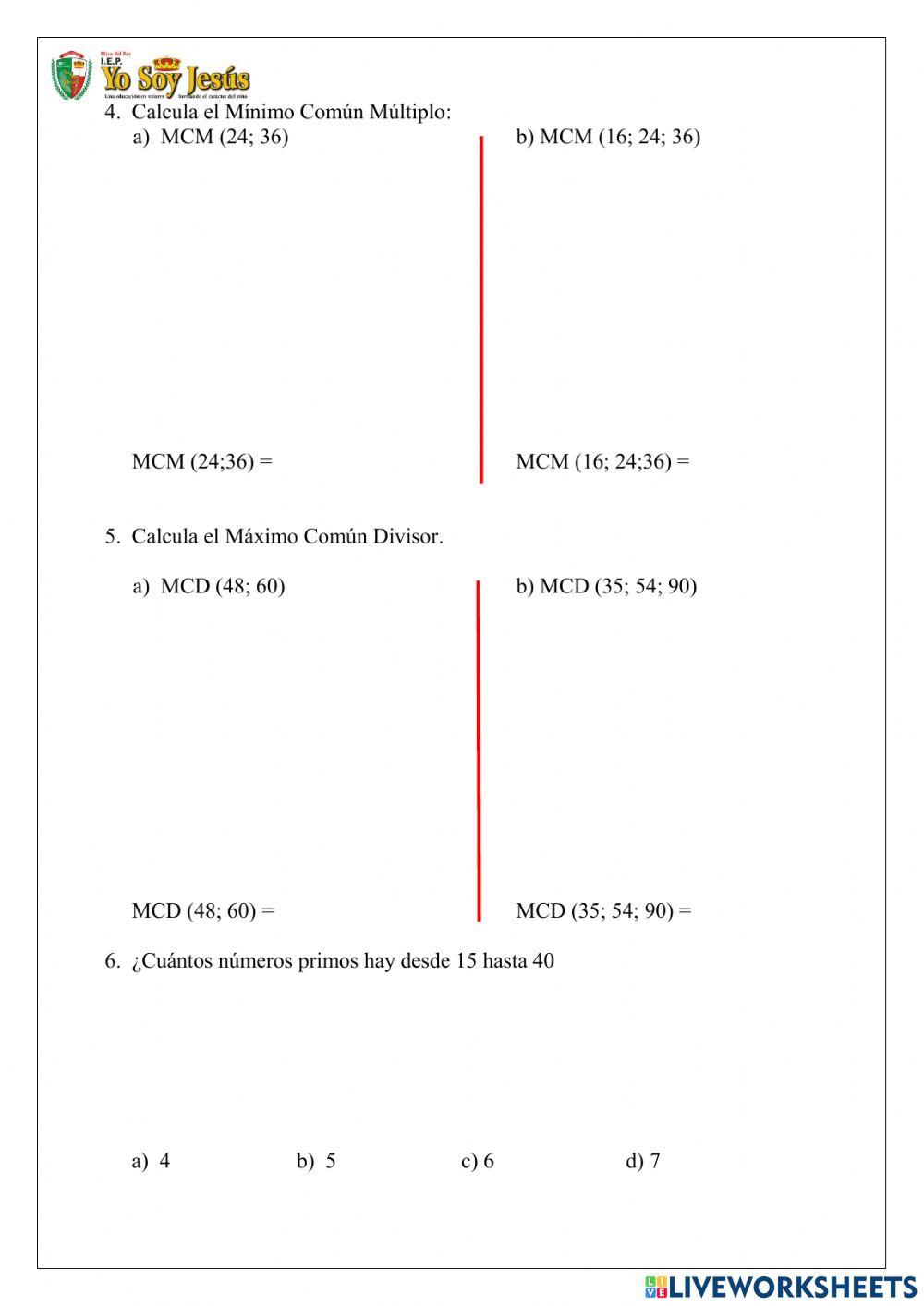 Evaluación de aritmética