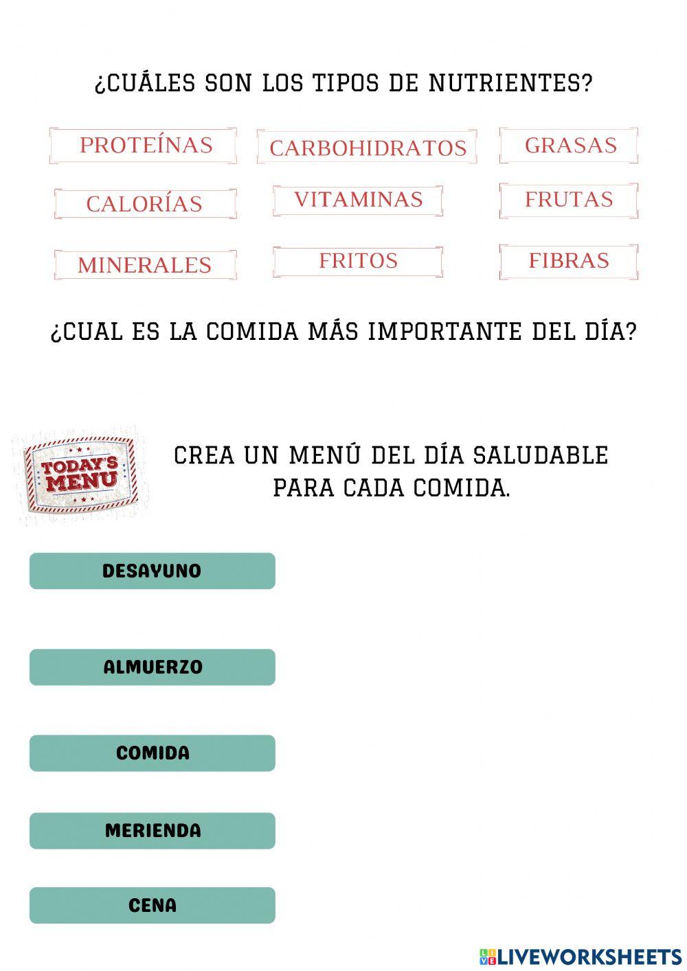 Alimentación saludable