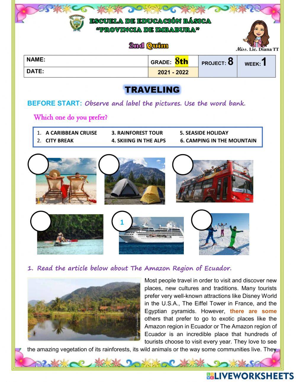 8th-Quim2-Project8-Week1