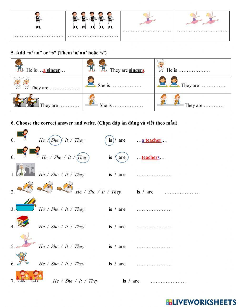 Grade 4.2 - Jobs cont.3