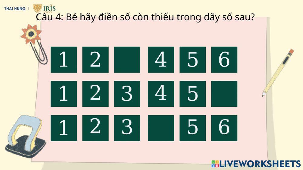 Toán vui cùng con số