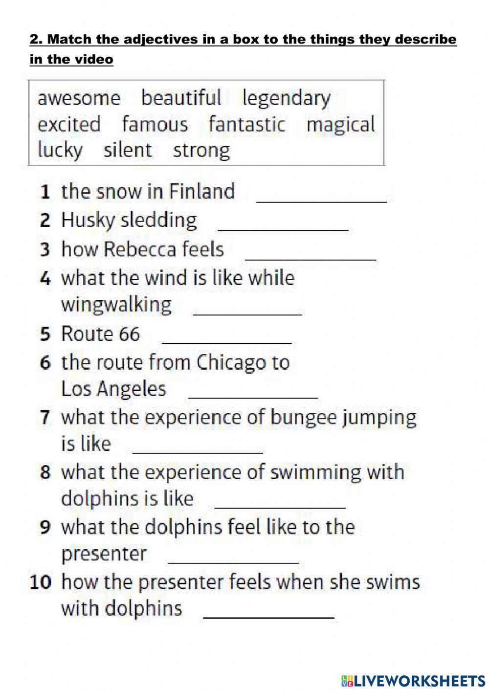 Watching a video - Great Experience