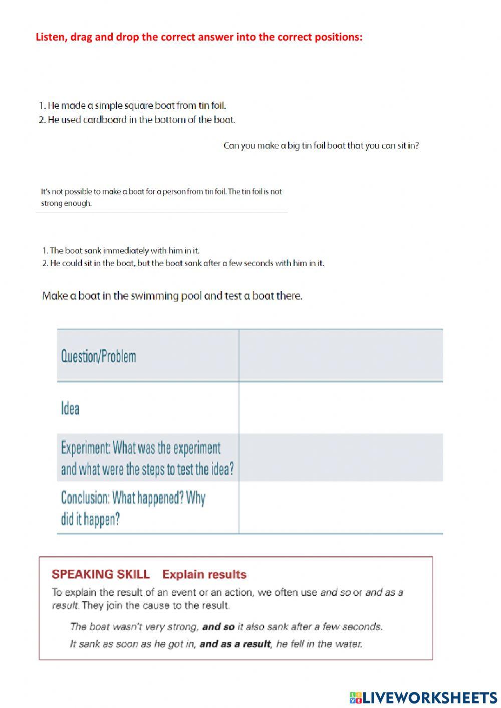 Unit 4- Huflit- The beauty of science