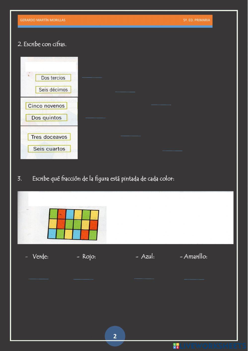 Numeración. Ficha 10.