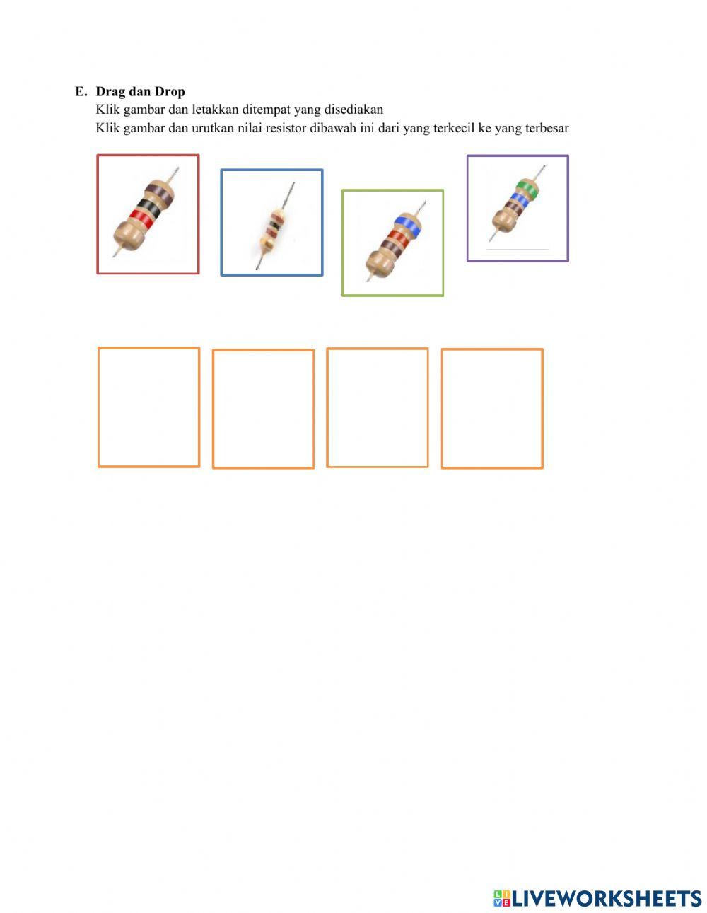 LKPD Komponen-Komponen Rangkaian Listrik