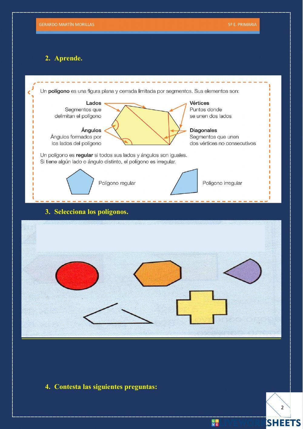 Geometría. Ficha 8.