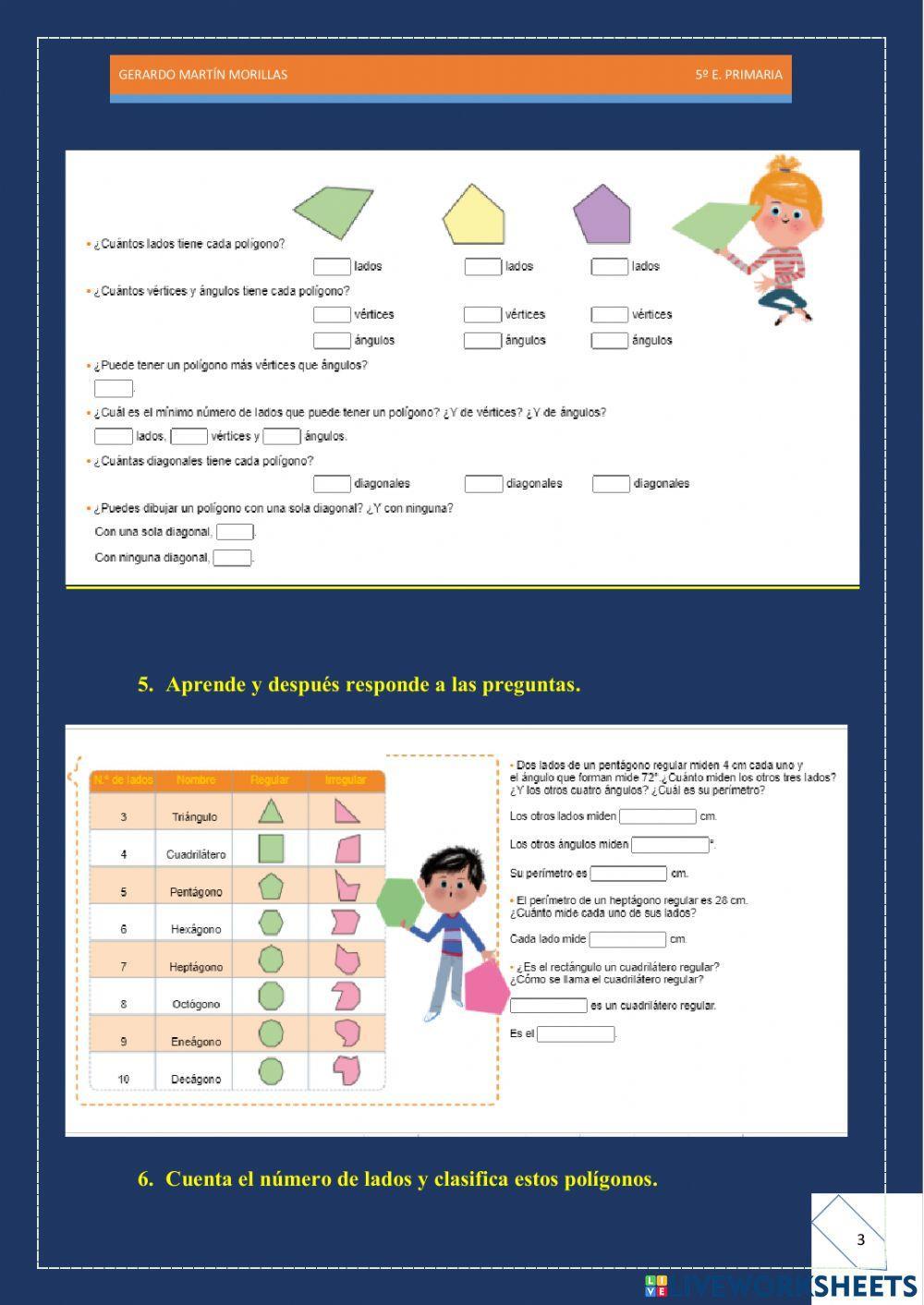 Geometría. Ficha 8.