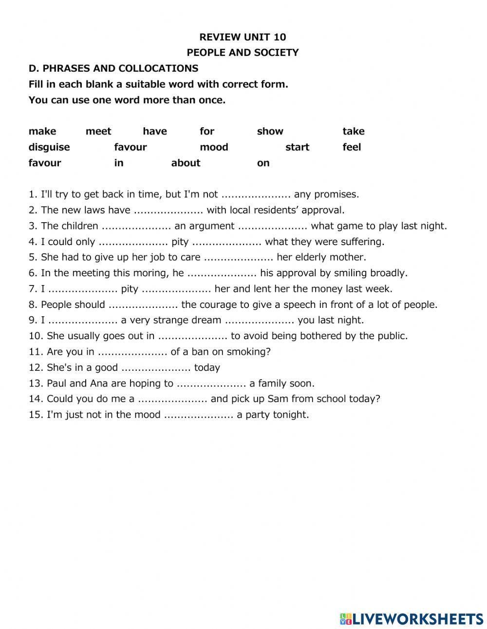 B2 - Review unit 12 p3