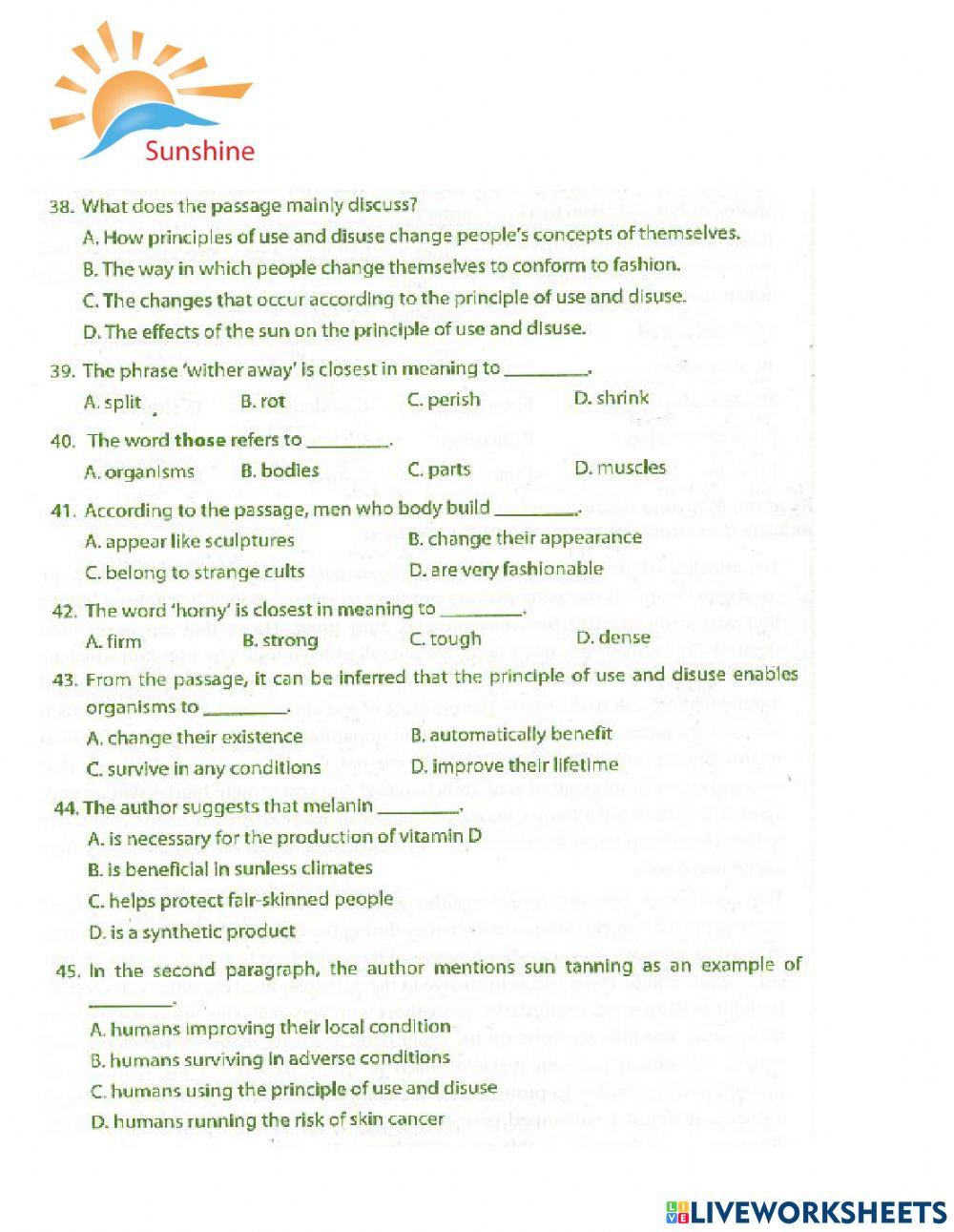 THPT - Practice test 2